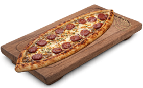 Sucuklu Kaşarlı Pide