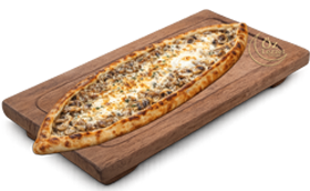 Mantarlı Kaşarlı Pide